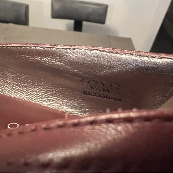 Blondo Canada leather burgundy Aquaprotect Leather Pumps  Womens Size US 8.5 - Picture 10 of 13